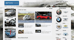 Desktop Screenshot of motorstown.com